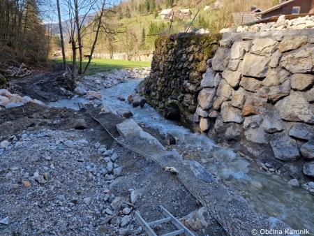 Sanacijska obnova vodotokov in hudournikov po poplavah (14)